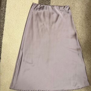 Brand New Satin Midi Skirt – Size Small